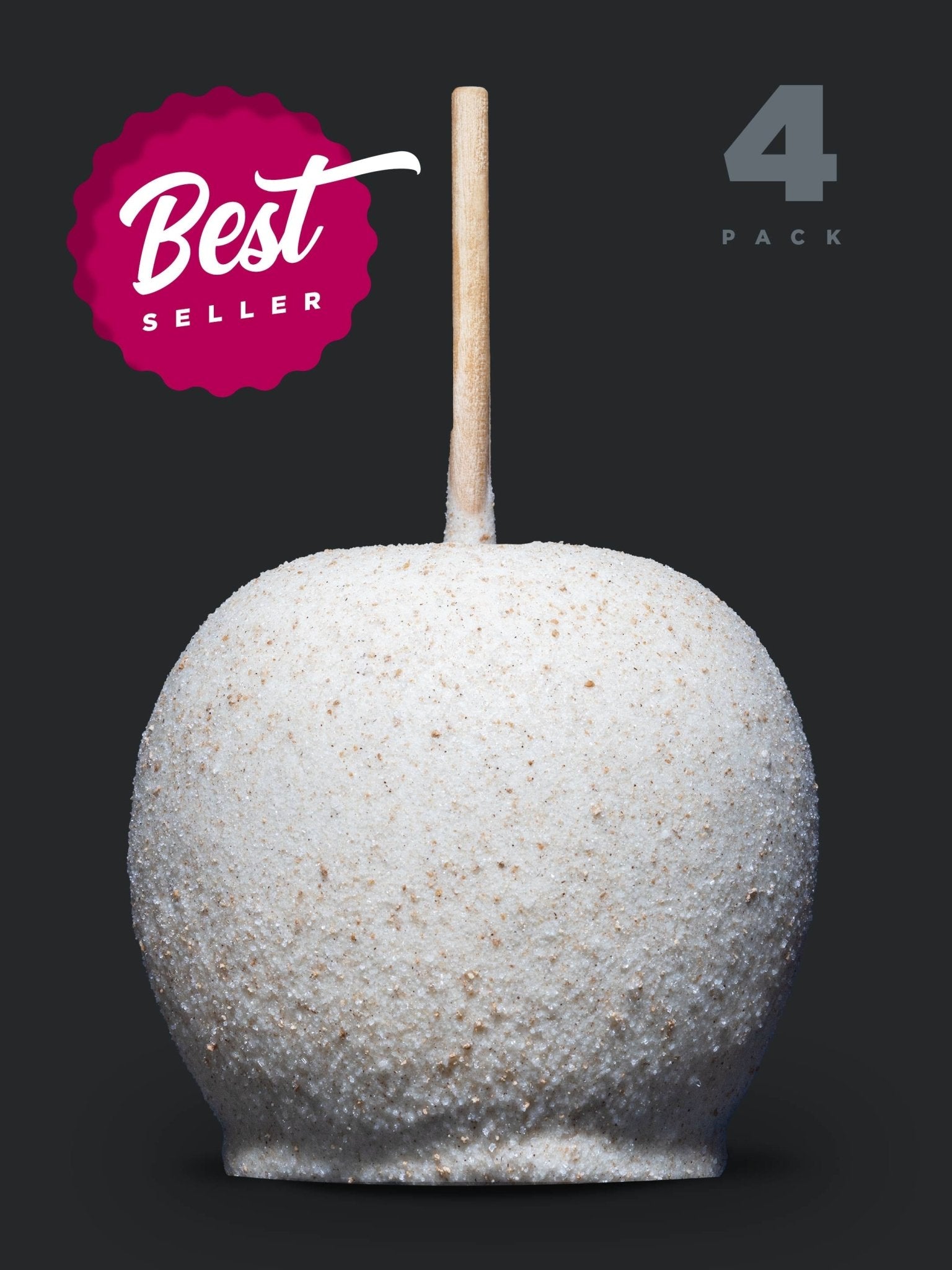 Gourmet Caramel Apple - Apple Pie (4 - Pack) - The Caramel Tree