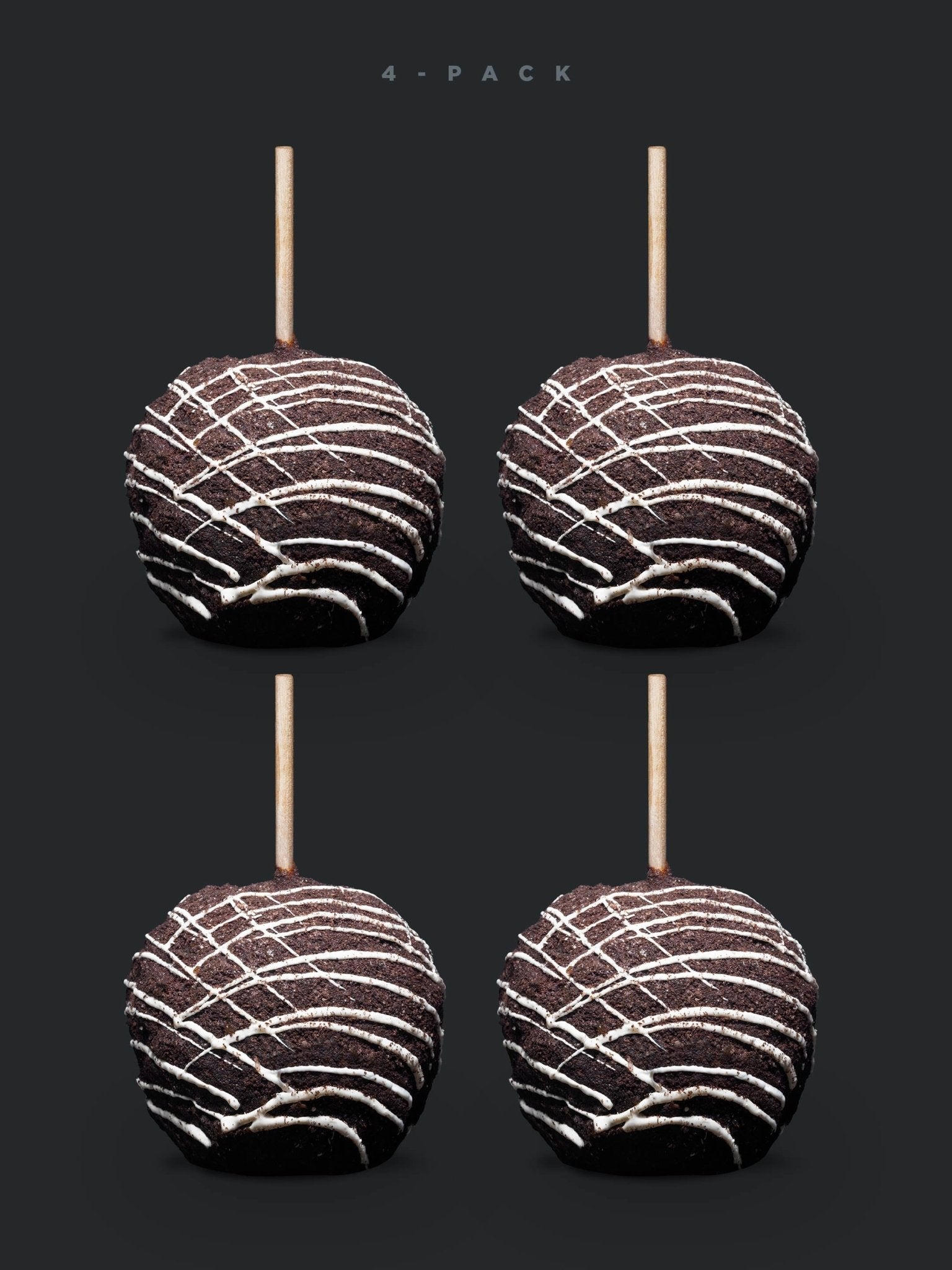 Gourmet Caramel Apple - Oreo (4 - Pack) - The Caramel Tree