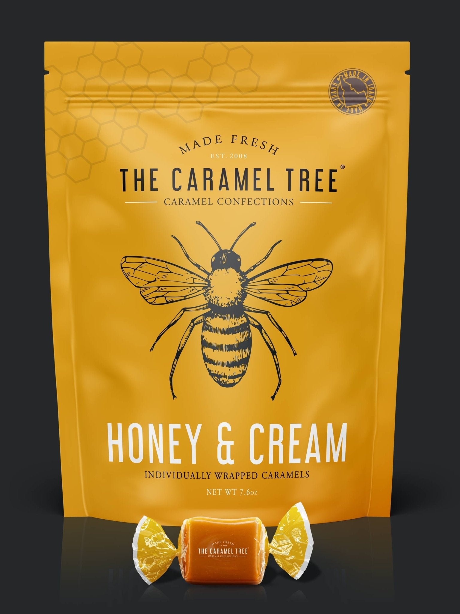 Honey & Cream Caramel Pouch 7.6oz - The Caramel Tree