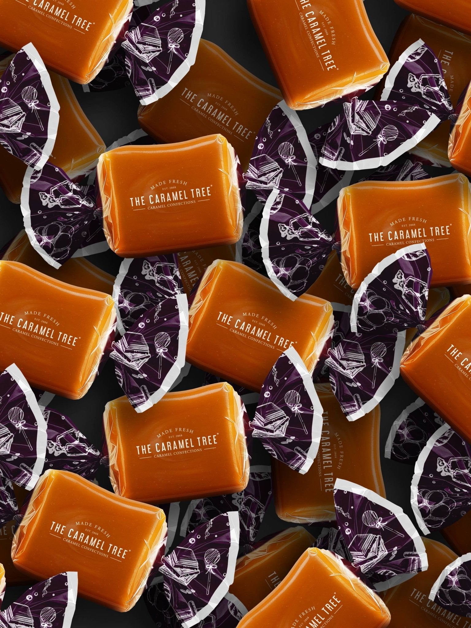 Huckleberry Caramel Pouch 7.6oz - The Caramel Tree