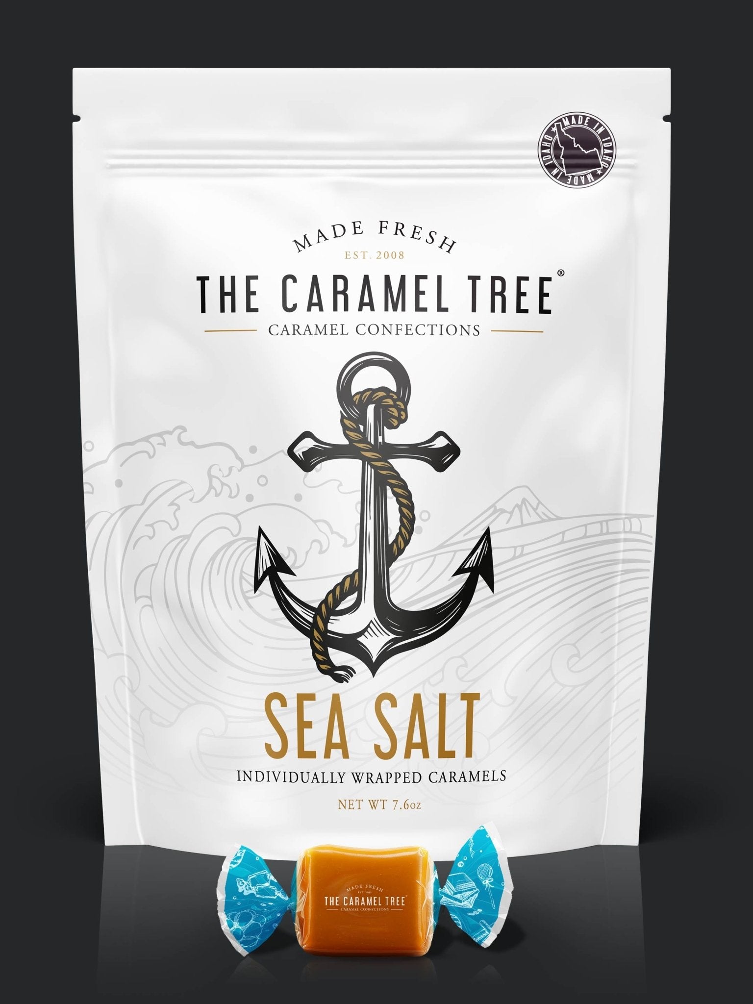 Sea Salt Caramel Pouch 7.6oz - The Caramel Tree